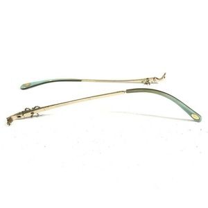 Tiffany & Co. TF1101 6091 Eyeglasses
Sunglasses Gold Blue ARMS ONLY FOR PARTS